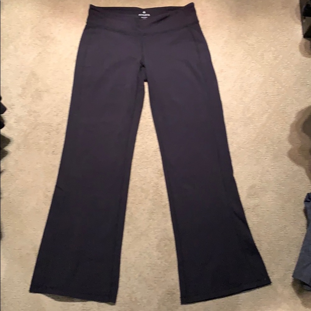 Athleta Bootcut Black Leggings Yoga Pants MP